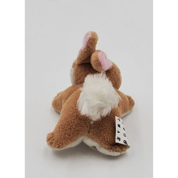 Vintage Pound Puppies Mini Rabbit Plush Light Brown 2.5" - Picture 3 of 6